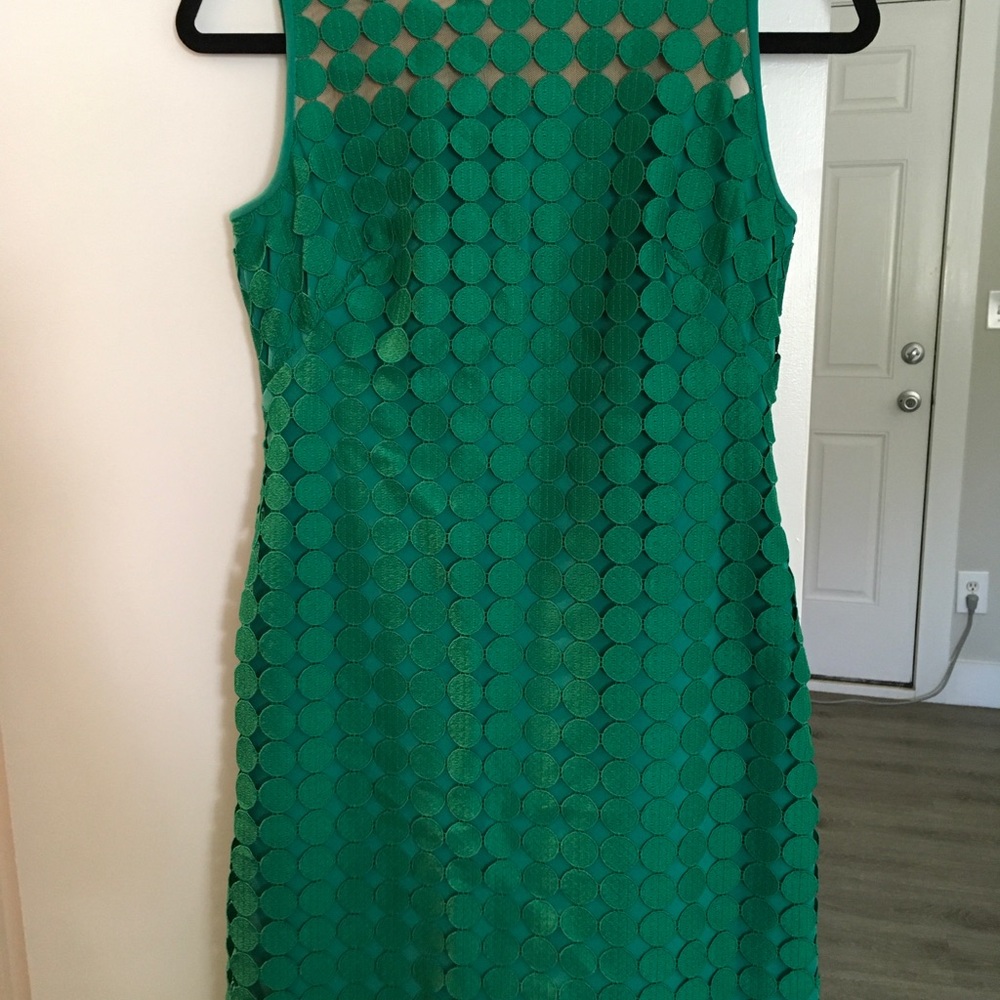 Ralph Lauren emerald green dress